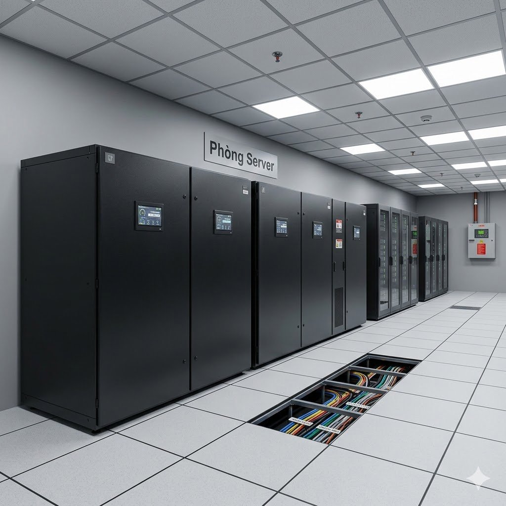 Thiết kế Phòng Server tiêu chuẩn